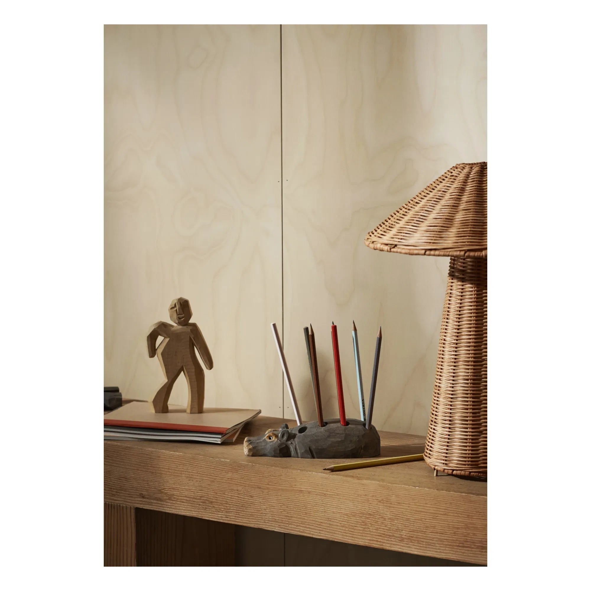 Ferm Living - Rattan Lampe Dou