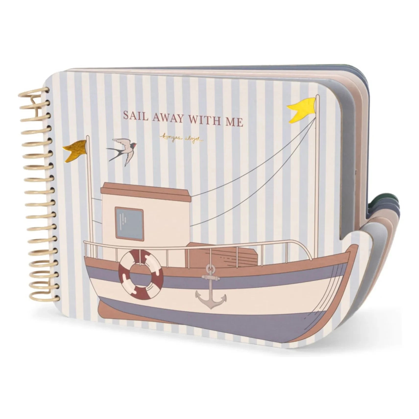 Konges Sløjd - Rock my boat magic coloring book | Mavi
