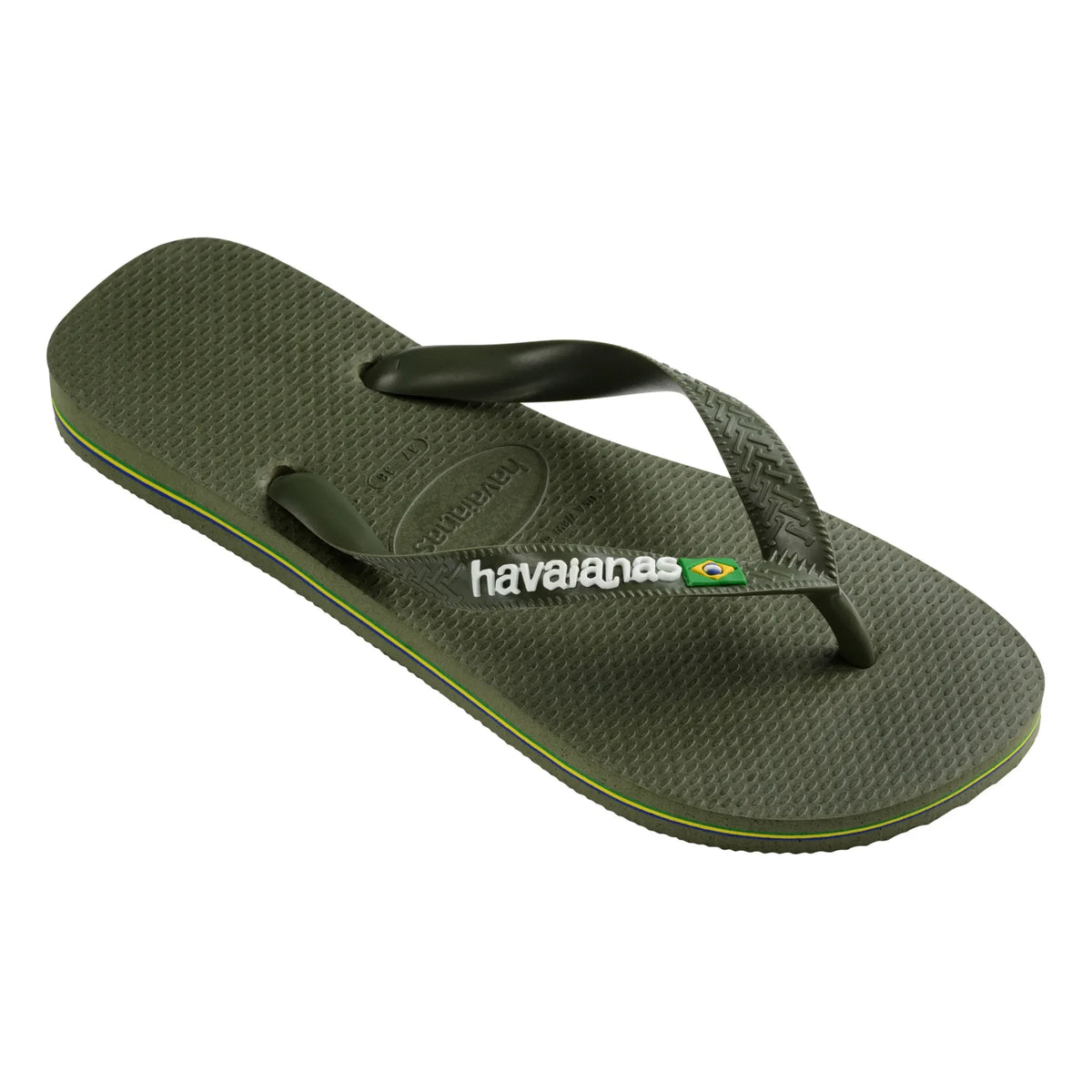 Havaianas - Brezilya Logolu Parmak Arası Terlik | Yeşil