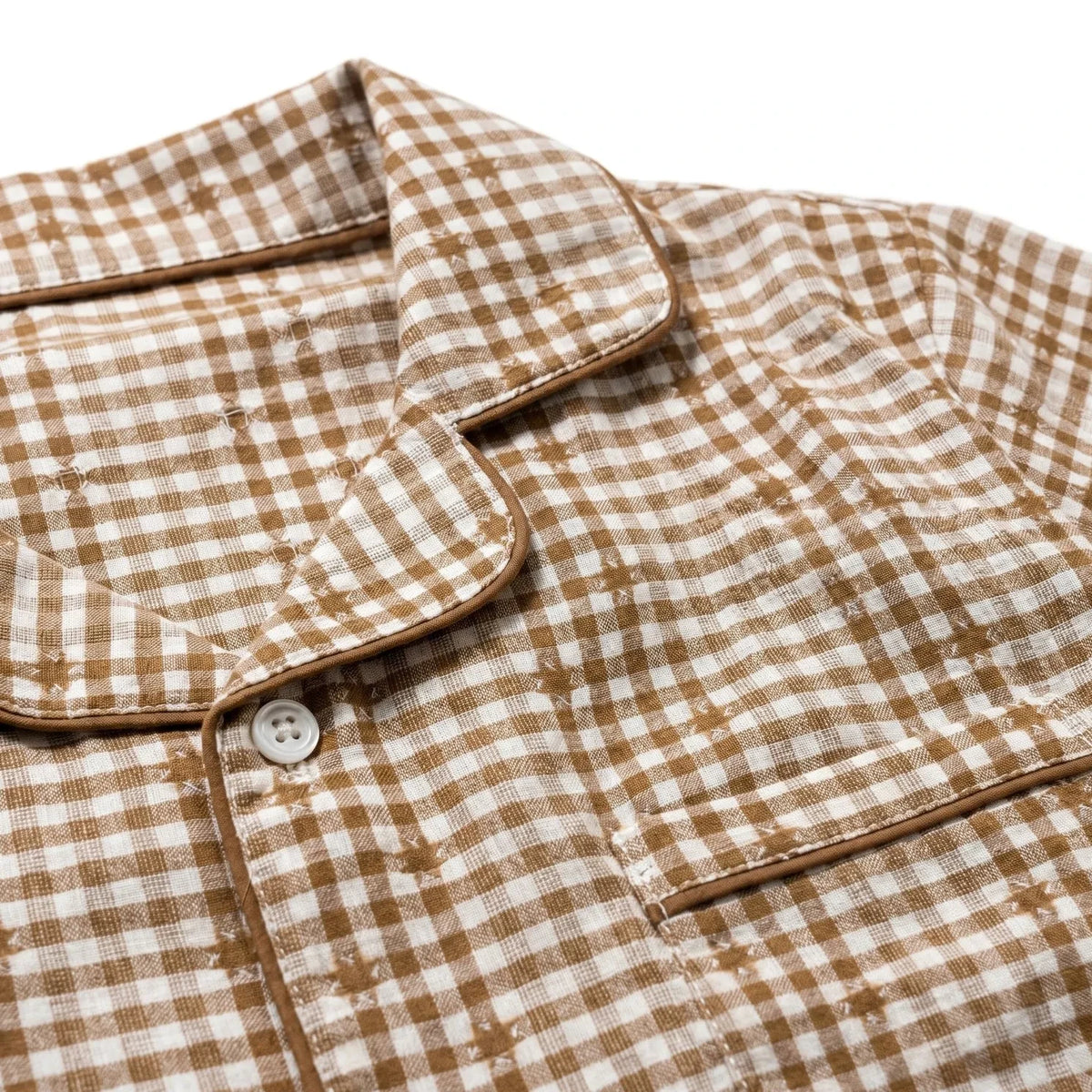 Editions Aimable - Pio Pyjamas | Noisette Vichy Pamuk