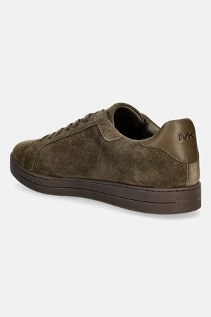 Michael Kors Keating Lace Up Erkek Süet Sneaker