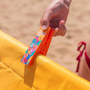 Legami - Set of 2 Beach Towel Clips - Tropical Dream