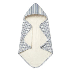 Editions Aimable - Charles capa de baño | Azure Stripes Poplin