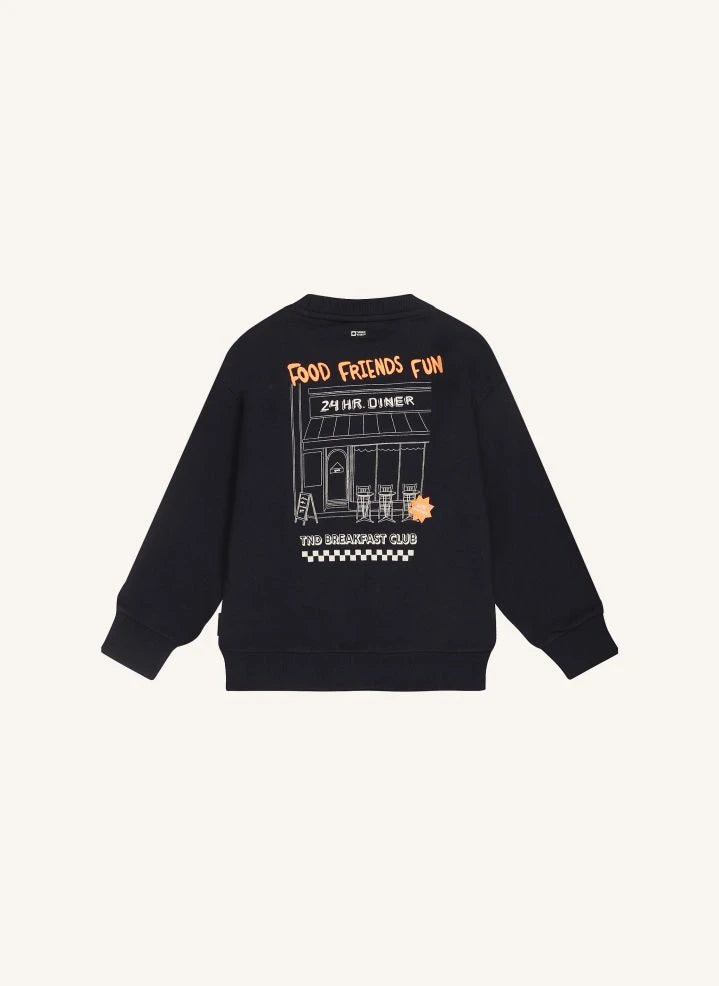Tumble N'Dry - Keighley Organik Pamuklu Sweatshirt | Gece mavisi