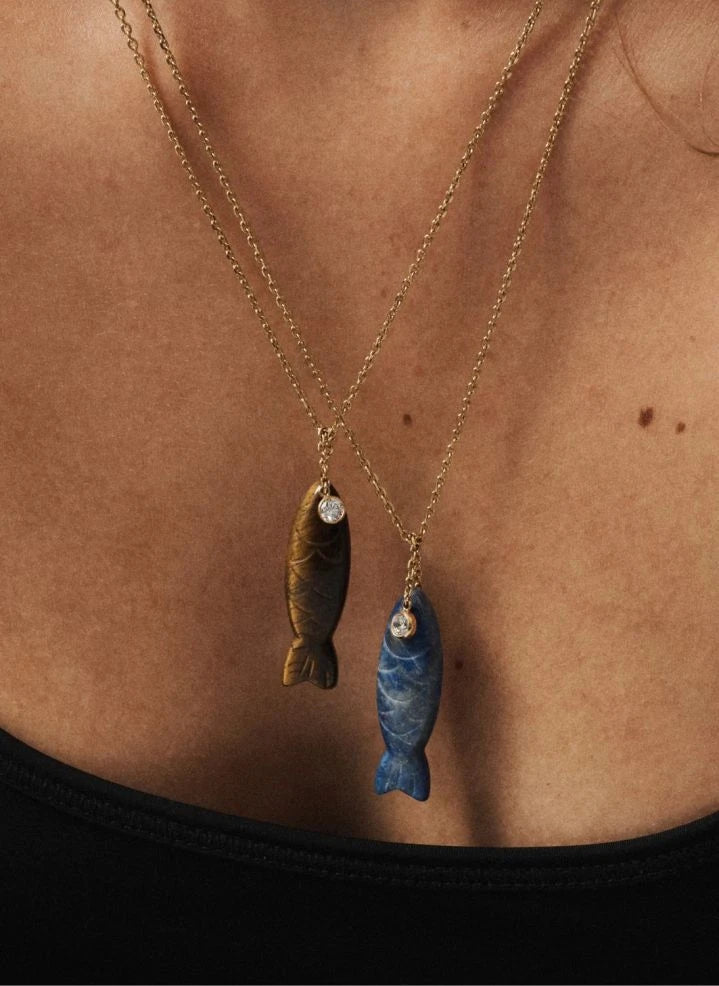 Camille Colette Studio - Isola Lapis Lazuli Kolye | Çok Renkli