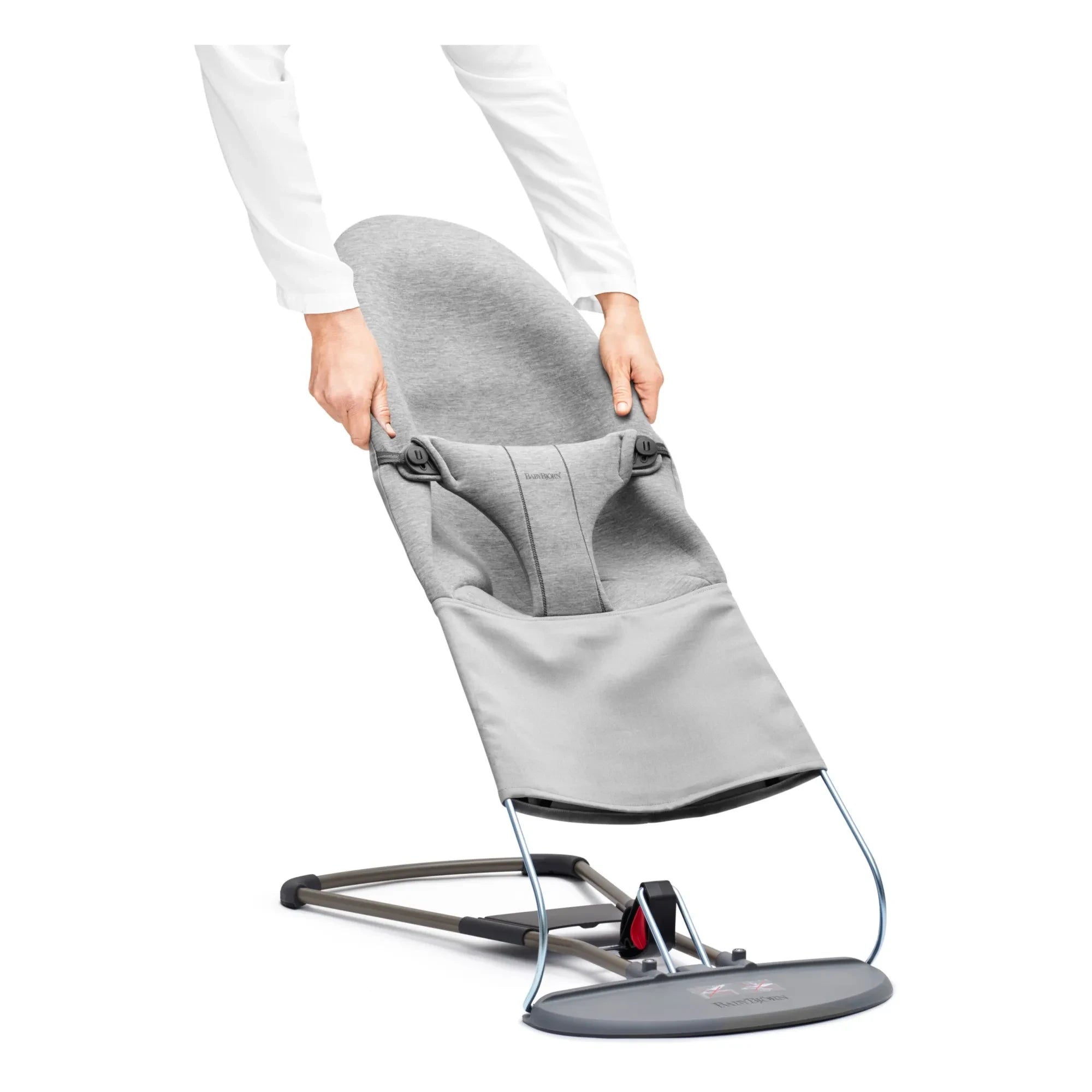 BabyBjörn - Bliss Baby Bouncer 3D Jersey Cover | Light Gray