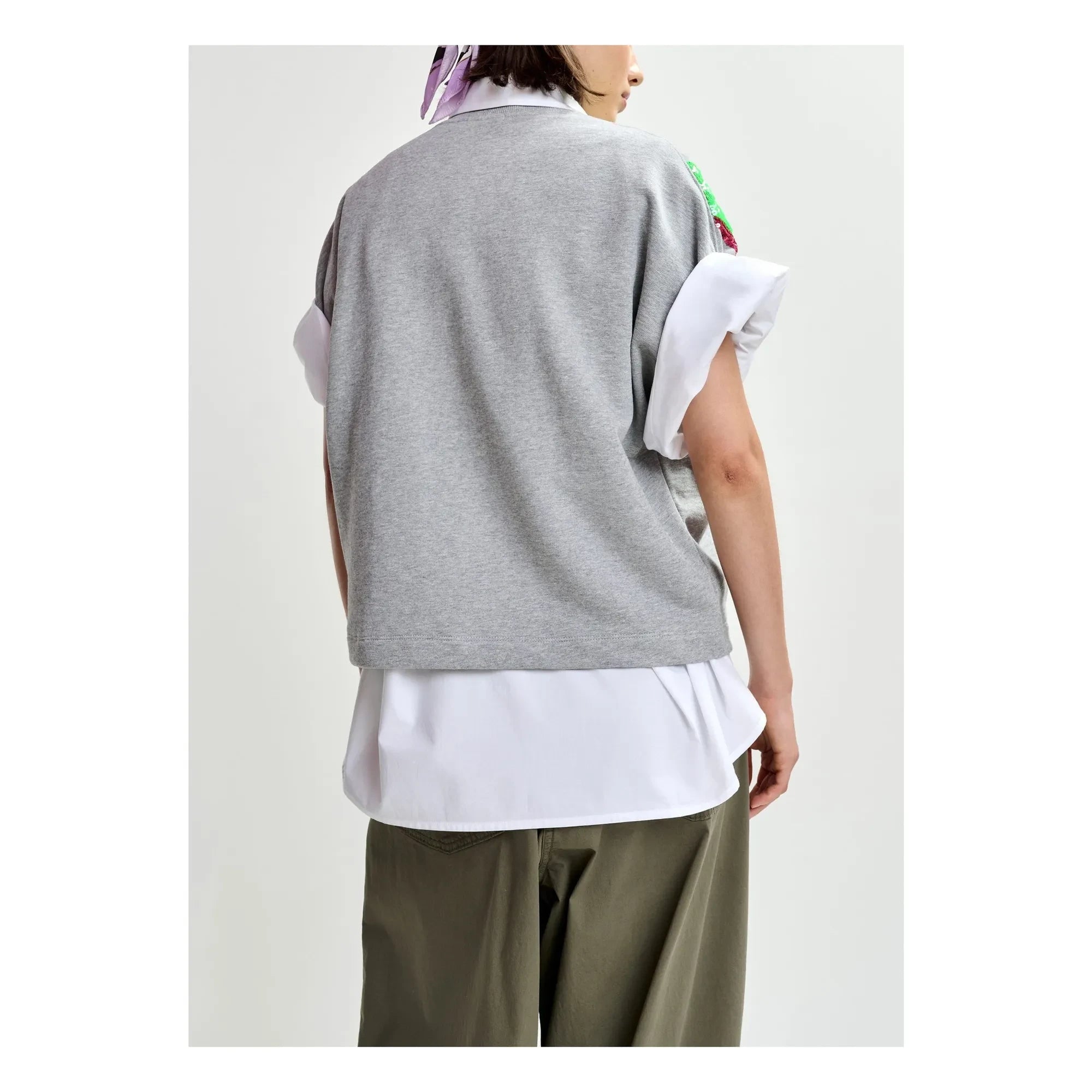 Essentiel Antwerp - Sweatshirt Jolies Stickereien | Grün