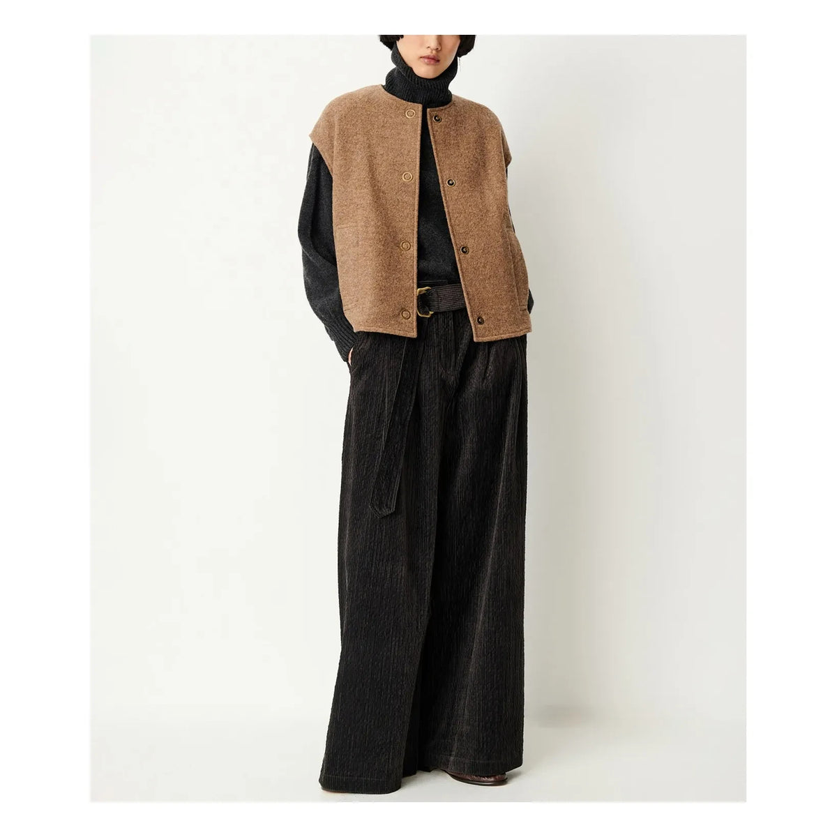 Sessùn - Chaqueta de lana Hanzo | Beige