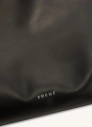 Soeur - Gia Leder Tasche | Schwarz