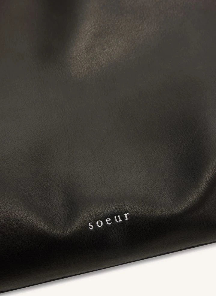 Soeur - Gia Leder Tasche | Schwarz