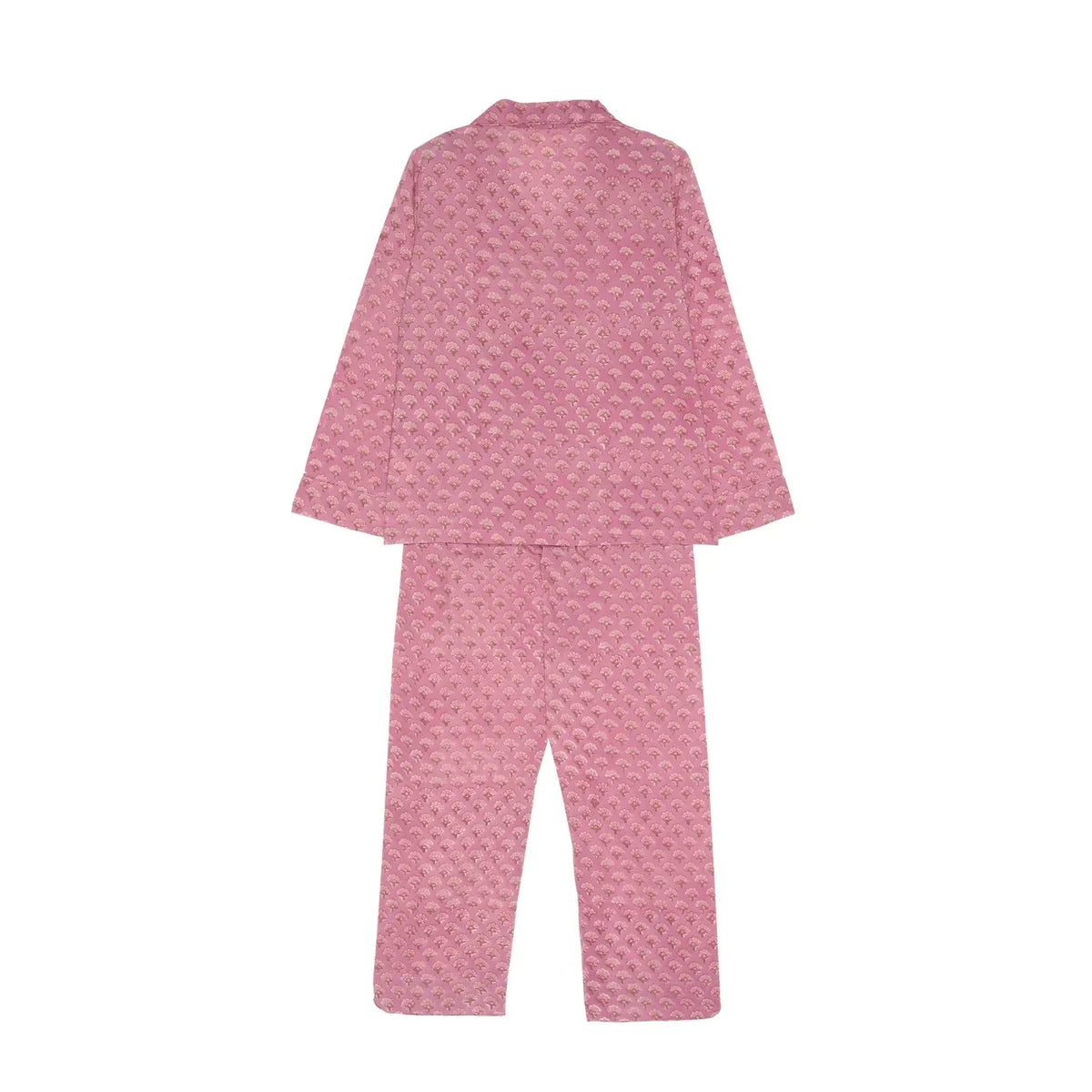 SISSEL EDELBO - Pijama nocturno de algodón orgánico | Rosa