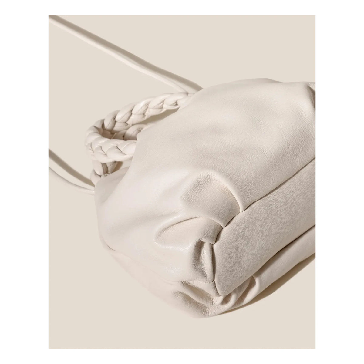 Hereu - Bag Bombon Souple Brillant | Crema