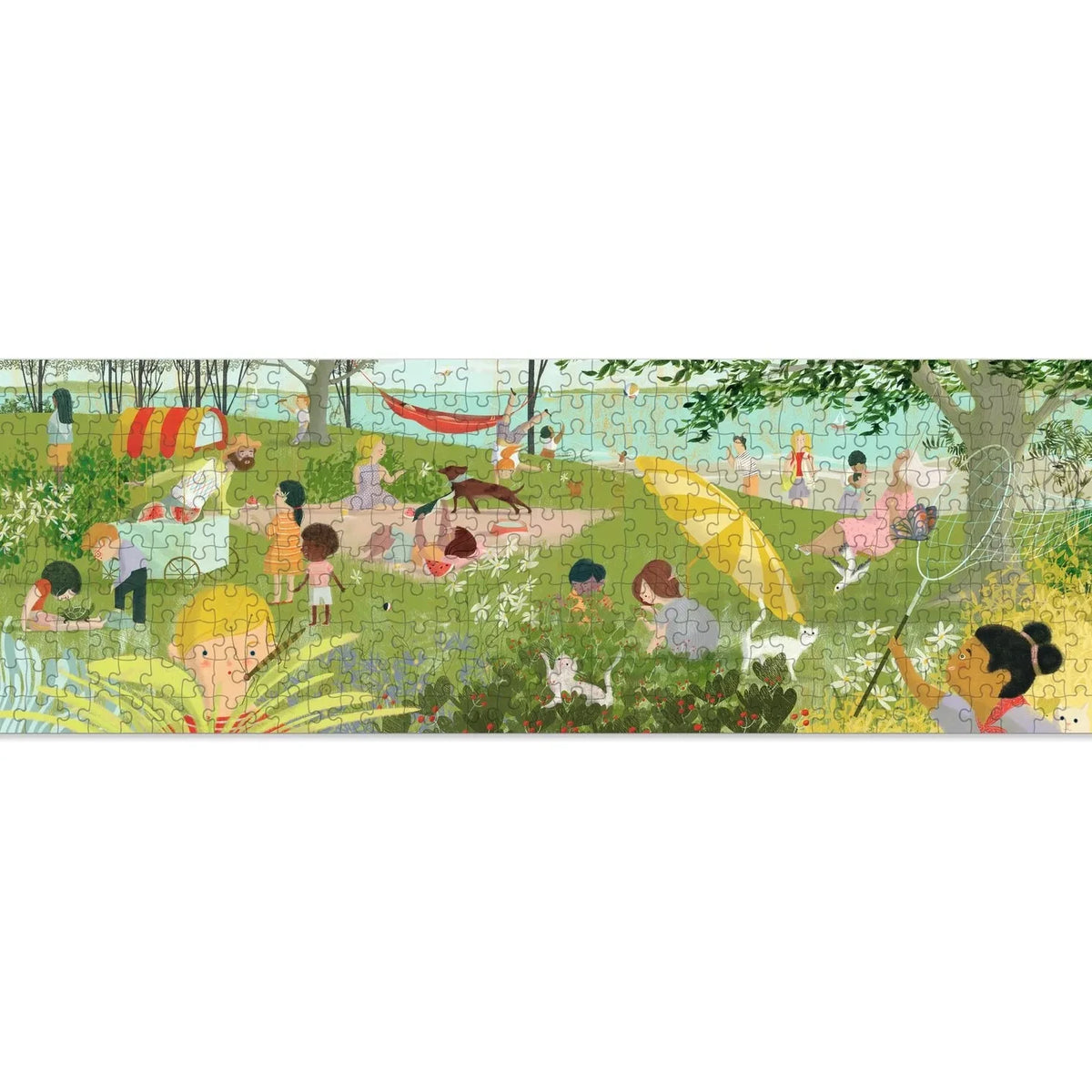 Djeco - Rompecabezas "Un día de verano" - 350 Piezas