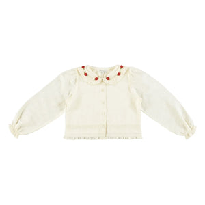 Bebe Organic - Blusa de Encaje Anita | Crudo
