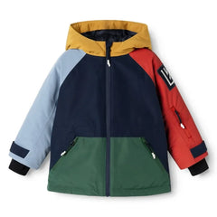 Liewood - Geri Dönüştürülmüş Elyaflardan Üretilmiş Kalle Colorblock Kayak Montu | Lacivert