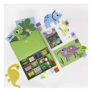 My Creative Box - Set de Collage Creativo - Dinosaurios