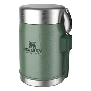 Stanley 1913 - Legendärer Isolierbehälter mit Löffel/Gabel 0,4 L | Grün