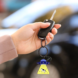 Legami - Enamel Key Chain - Uzay - What a Anahtarlık!