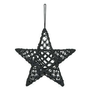 Numero 74 - Macrame Star Lamp | Dark Grey S021