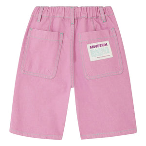 American Vintage - Bermuda Denim Grezbay Organik Pamuk | Lila