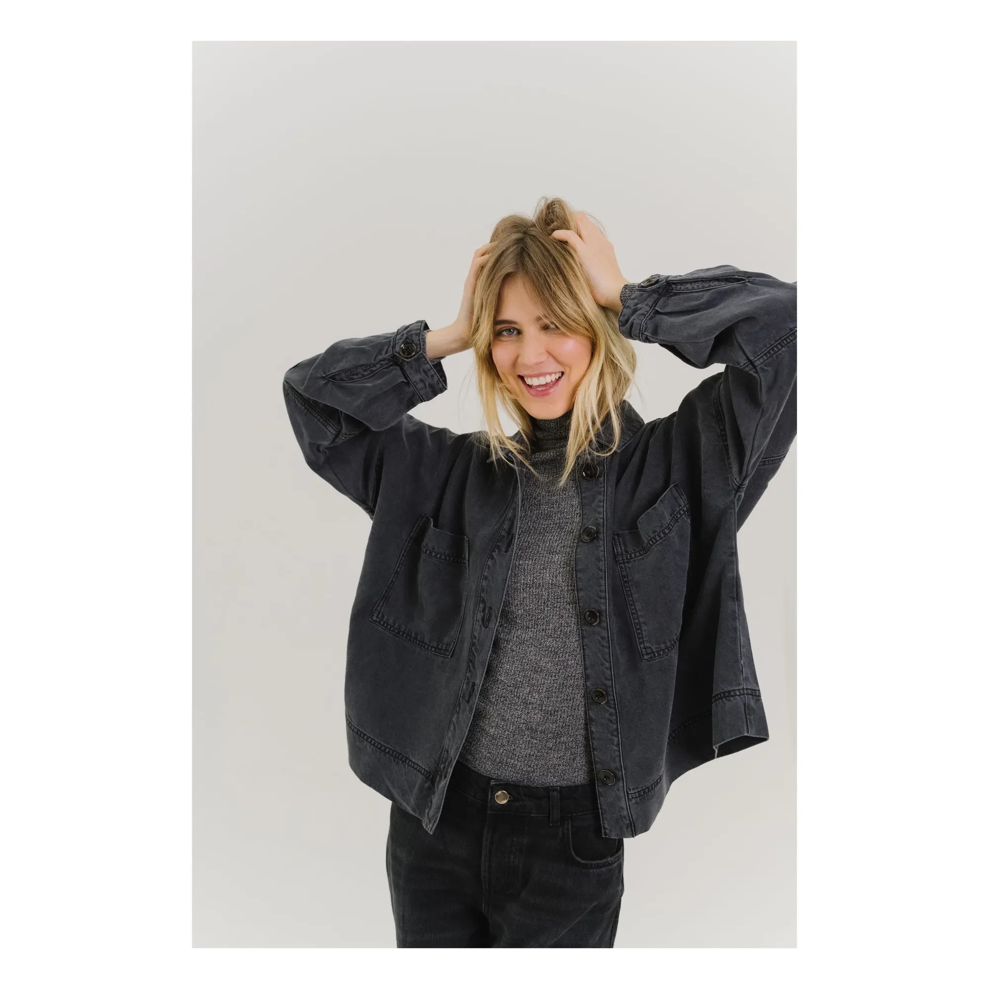 Sacrécoeur - Hemdjacke Juliet | Grau