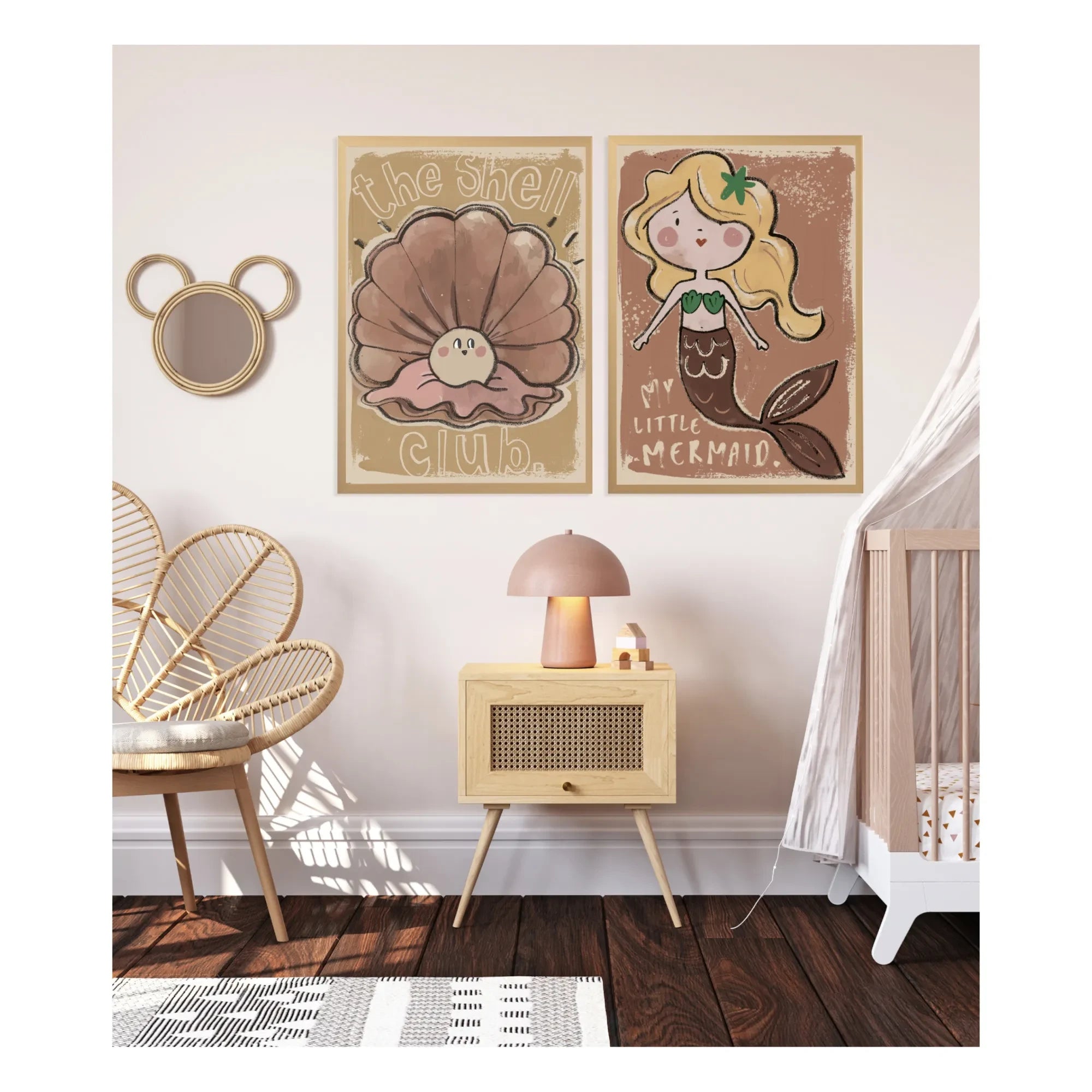 Studio Loco - Large Shell Poster x Smallable