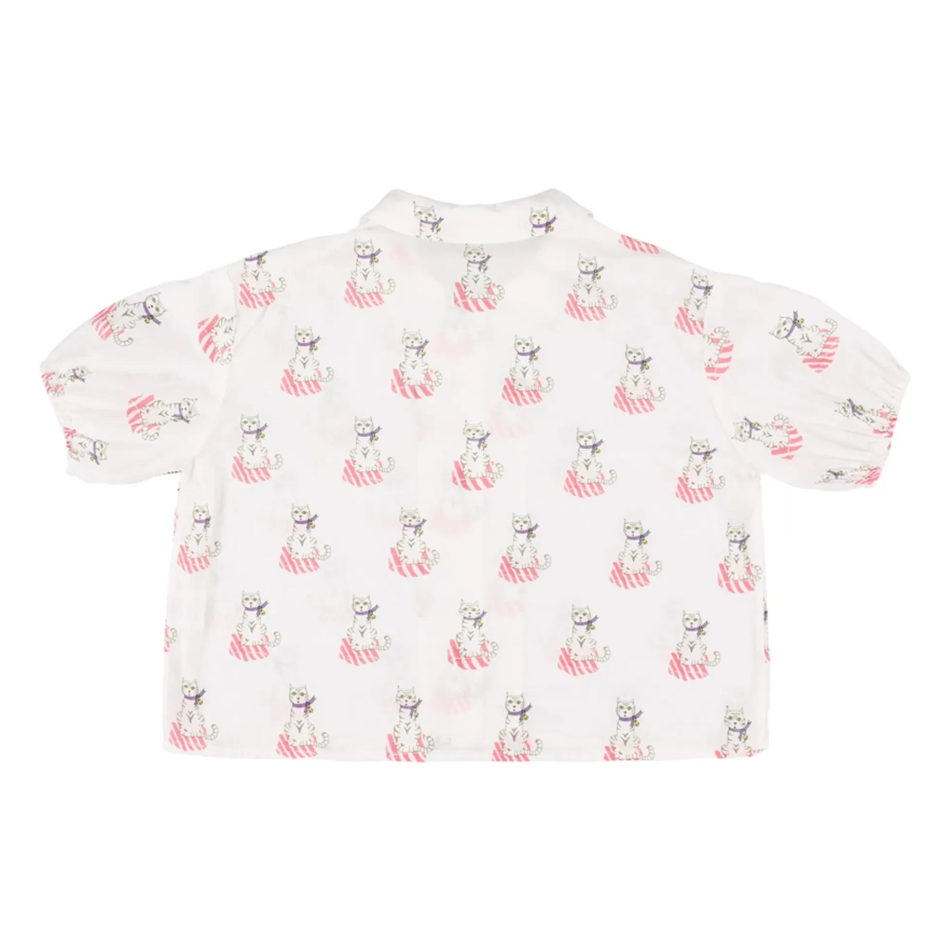 Morley - Xanon Cats Bluse | Weiß