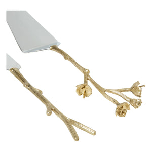 Doing Goods - Ava Blossom Dessertbesteck-Set - 2-teilig | Gold