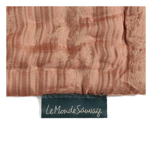 Le Monde Sauvage - Ritournelle Silk Bedspread | Blush