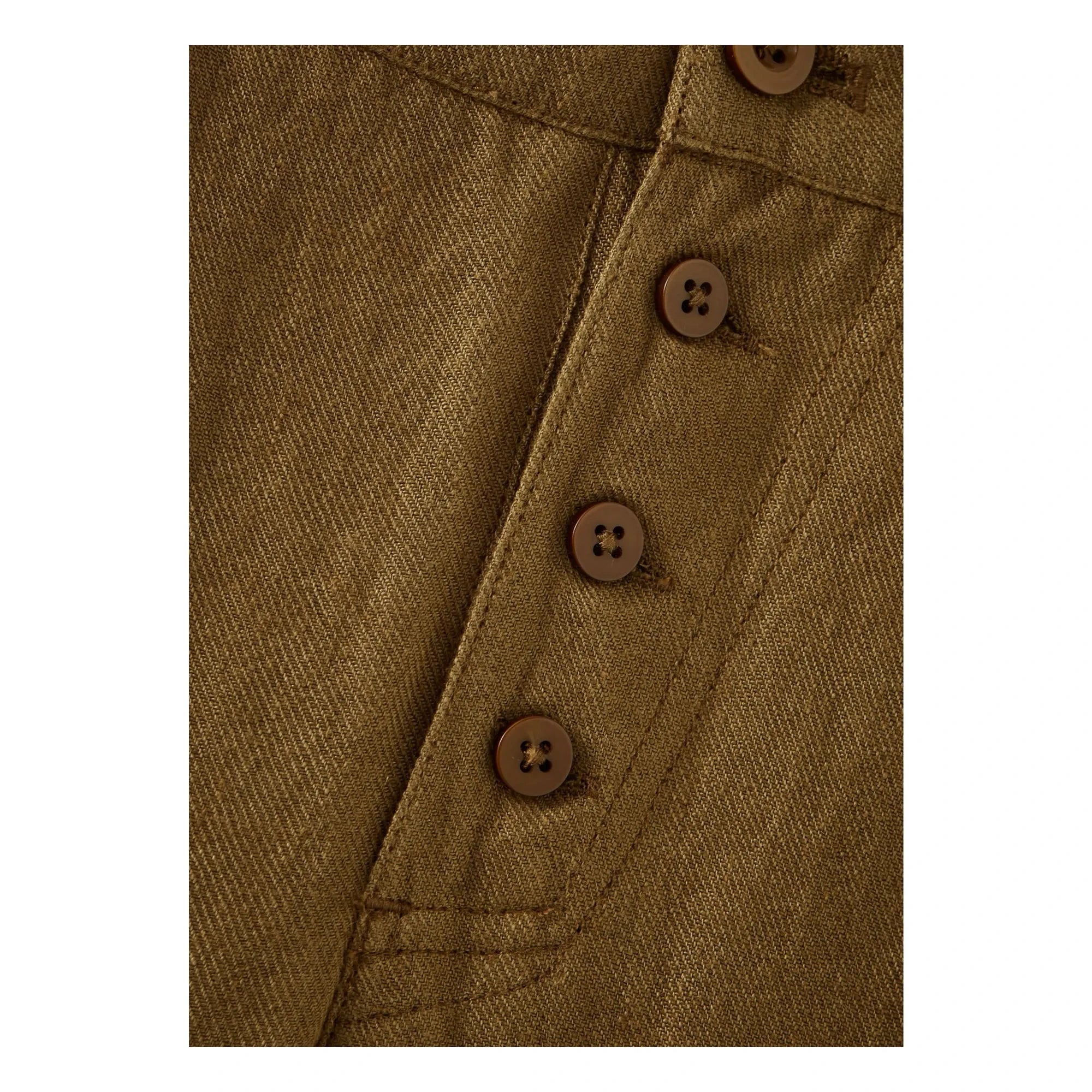 Caramel - Sullivan Keten Pantolon | Kahverengi