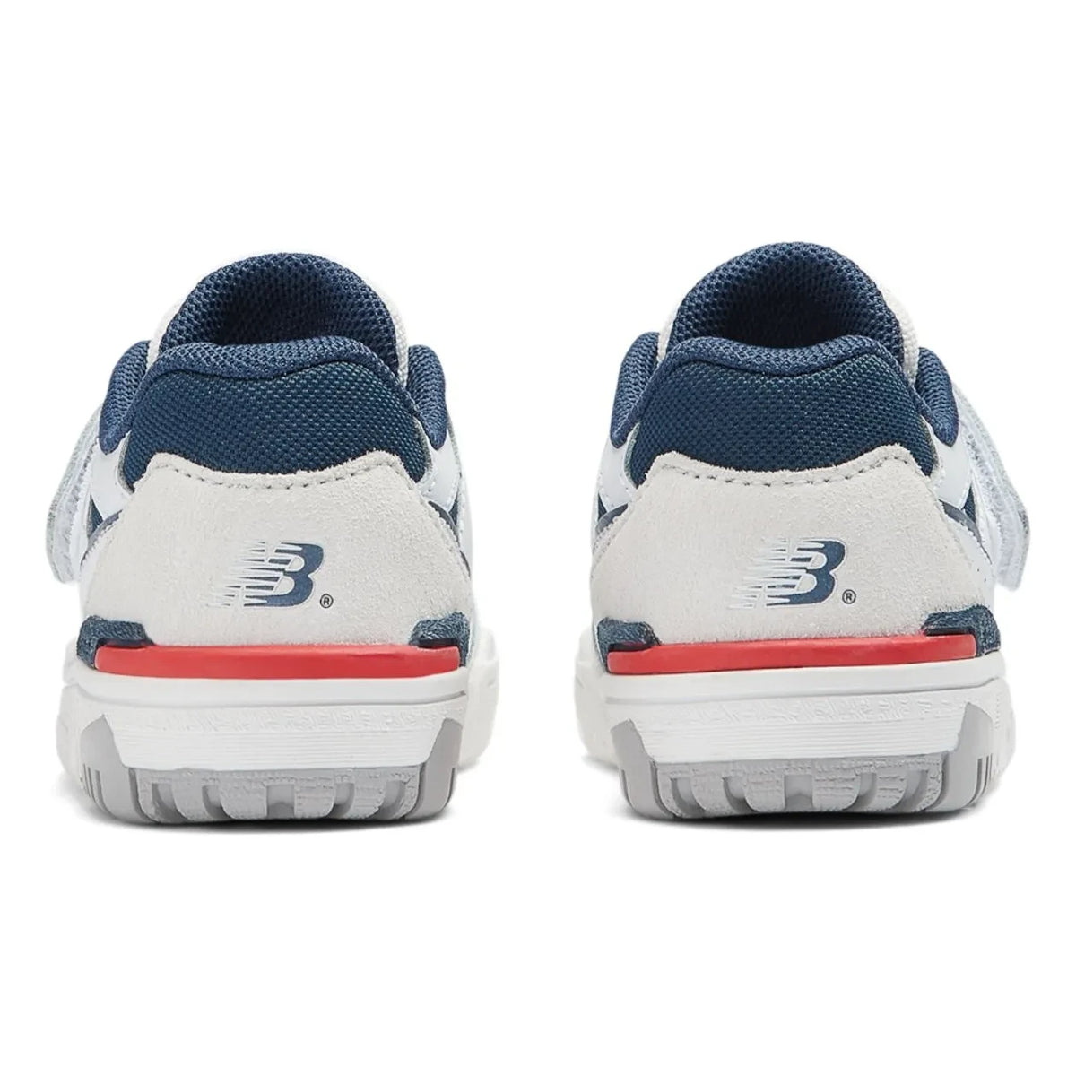 New Balance - Elastik Bağcıklı ve Cırt Cırtlı Sneakers 550 | Beyaz