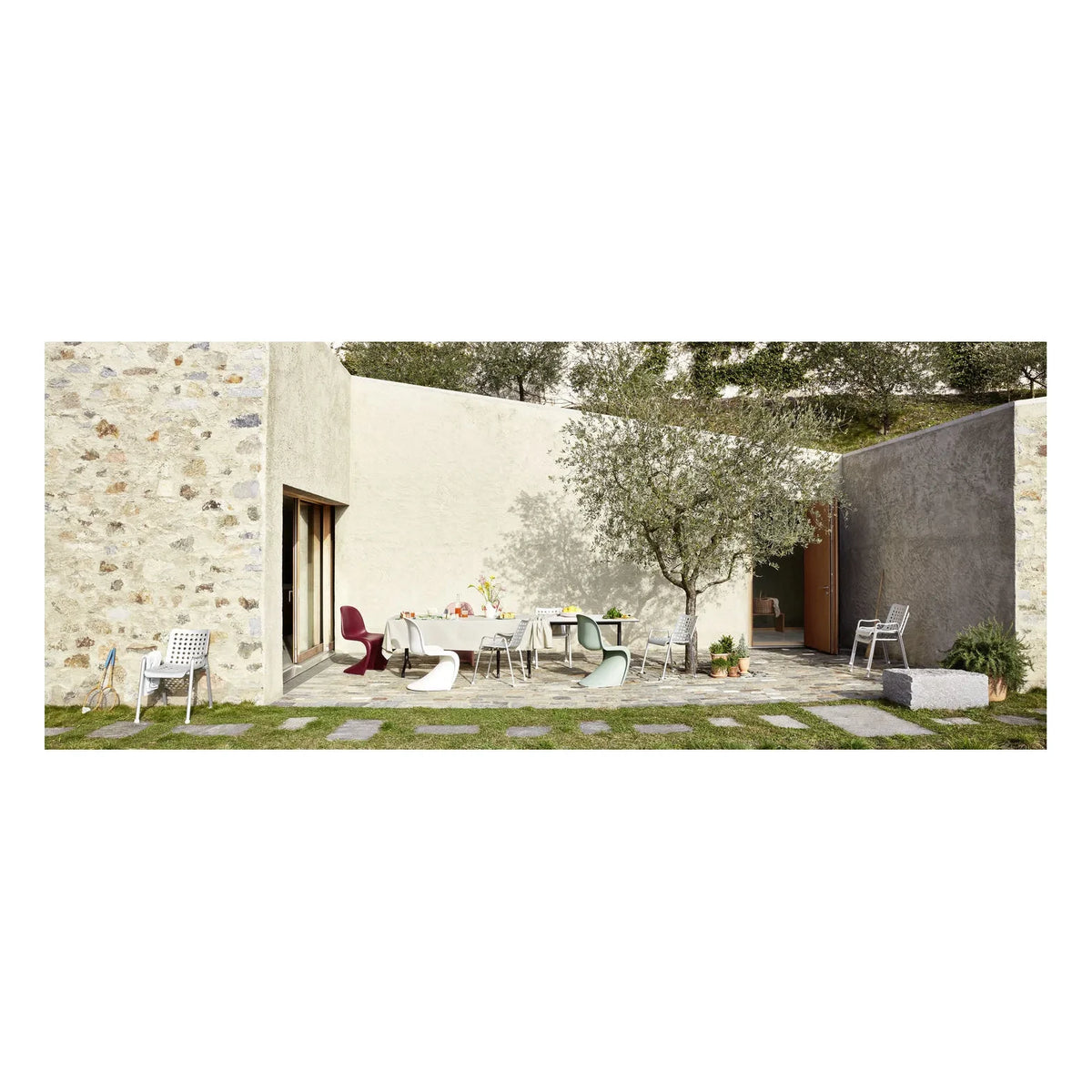 Vitra - Panton Stuhl - Verner Panton, 1999 | Weiß