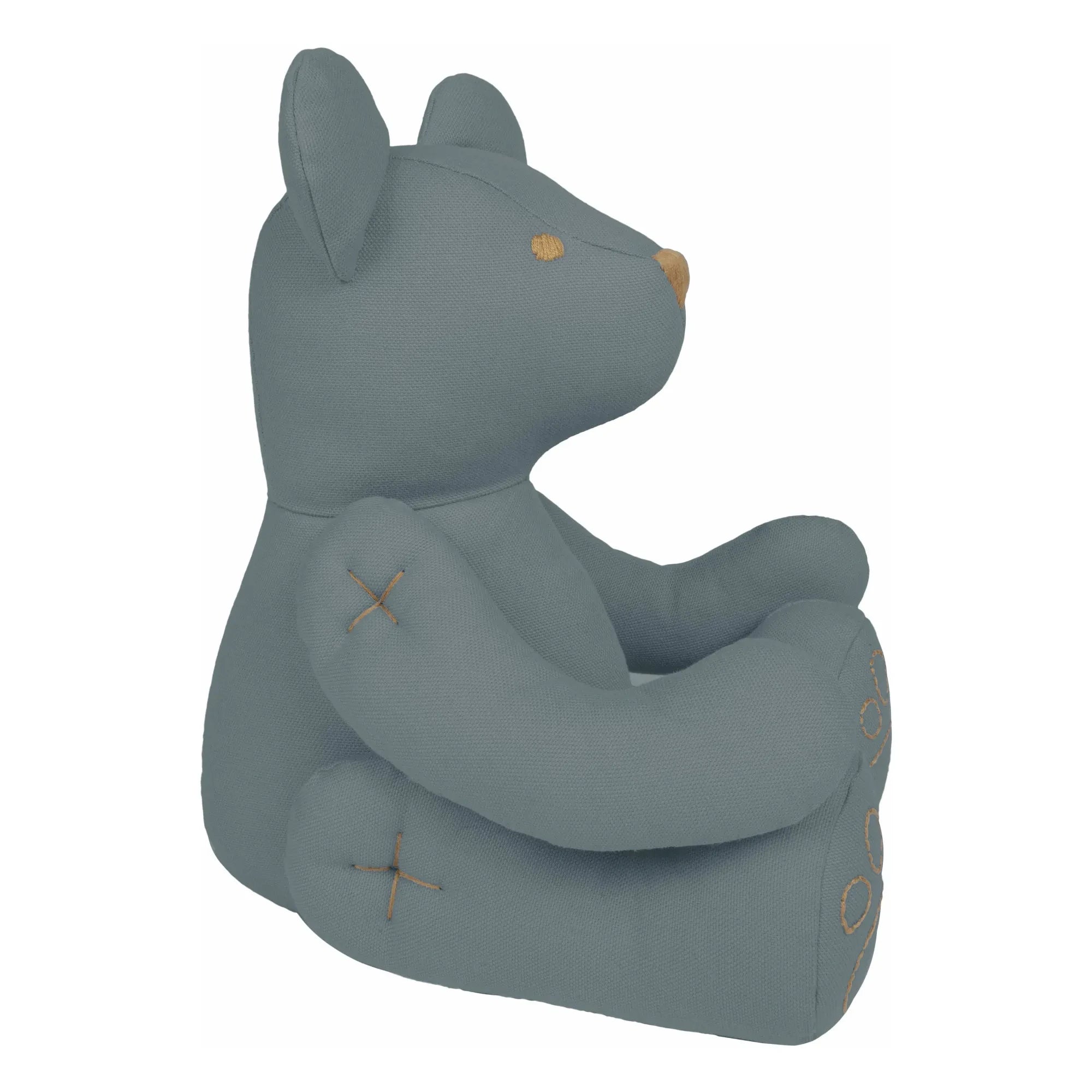 Numero 74 - Organic Cotton Plush Teddy Bear | Ice Blue S032