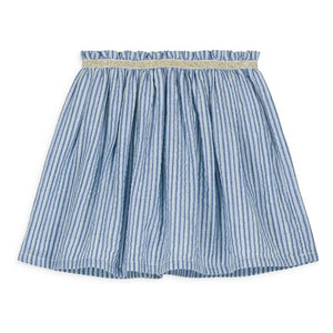 Louise Misha - Cephee organik pamuk etek | Mavi