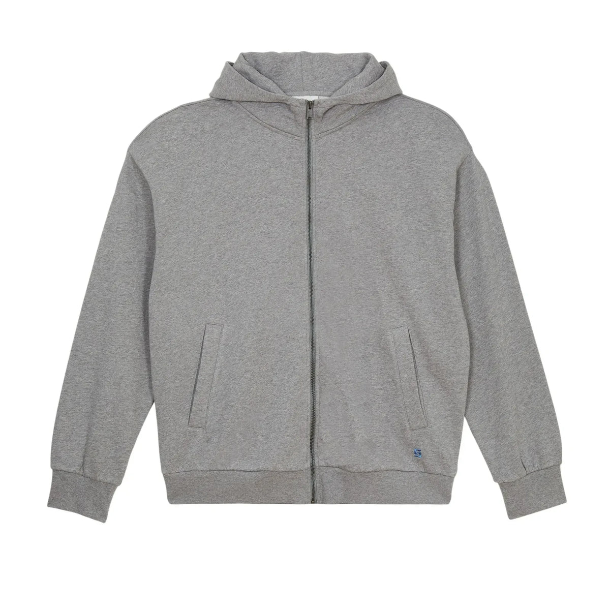 Smallable Man - Sudadera con capucha de algodón orgánico Mambo | Gris jaspeado