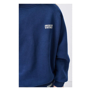 American Vintage - Izubird-Sweatshirt | Marineblau