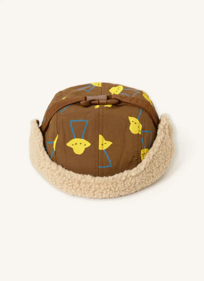 Bobo Choses - Sherpa Cap Soucoupes Geri Dönüştürülmüş Elyaf Bebek | Kahverengi