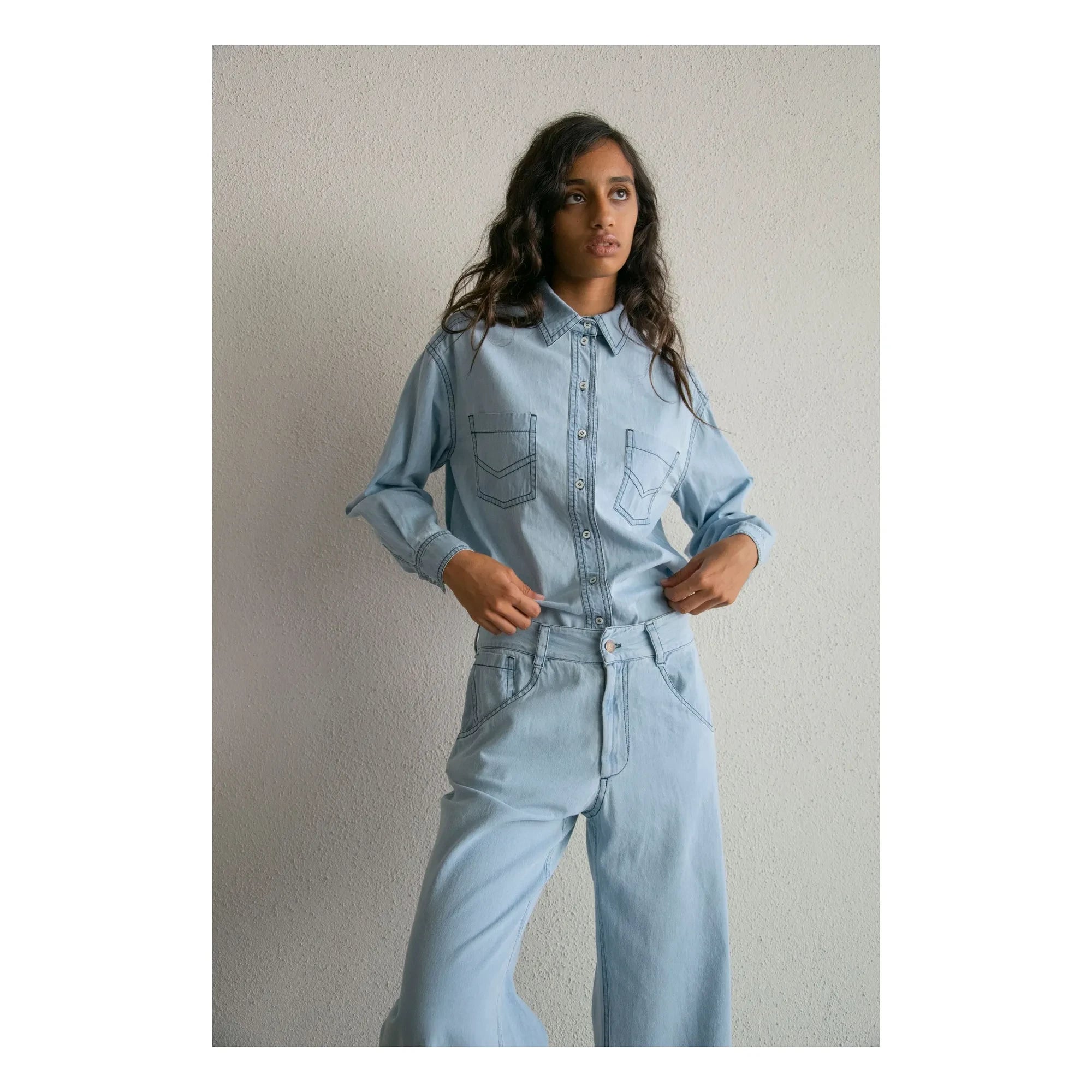 THEAVANT - Love Light Denim Gömlek | Mavi