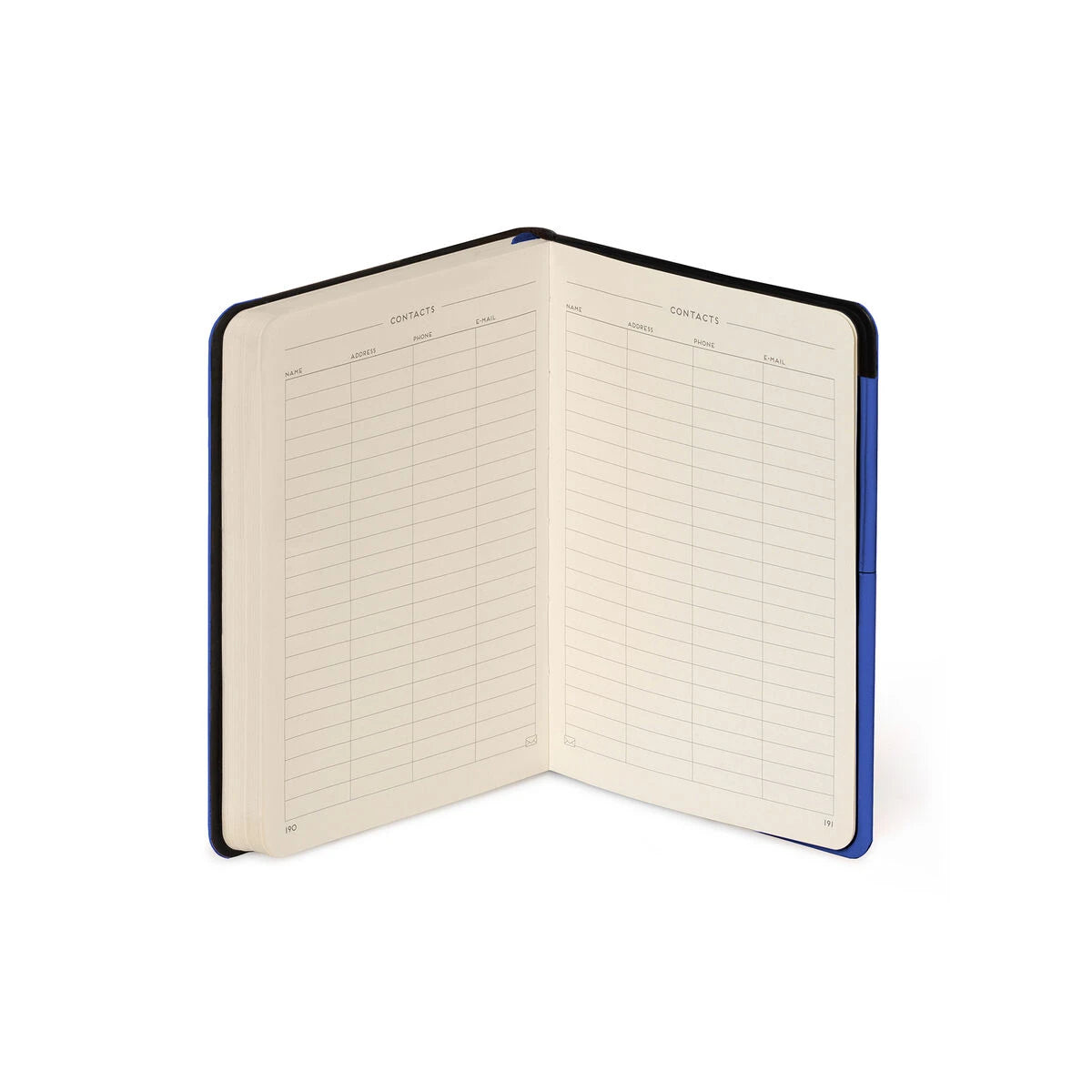 Legami - Defter ile Blank Pages ve Monochrome Yumuşak Kılıf - Eclectic Blue - My Defter