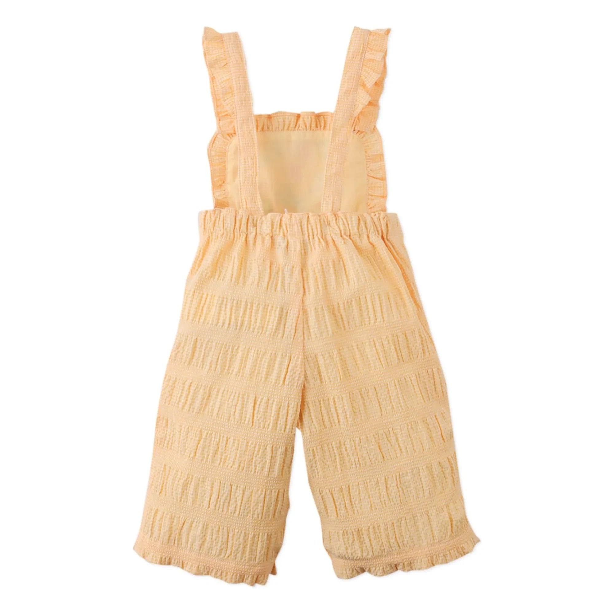 Gingersnaps - Cocona Embroidered Romper | Yellow