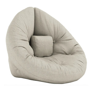 Karup Design - Nido Kinder-Pouf-Sessel | Leinen