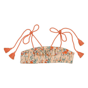 Louis Louise - Vague Fleuri 2-teiliger Badeanzug | Beige Rosa