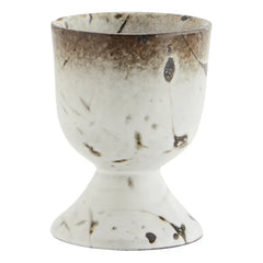Madam Stoltz - Ceramic Eggshell | White