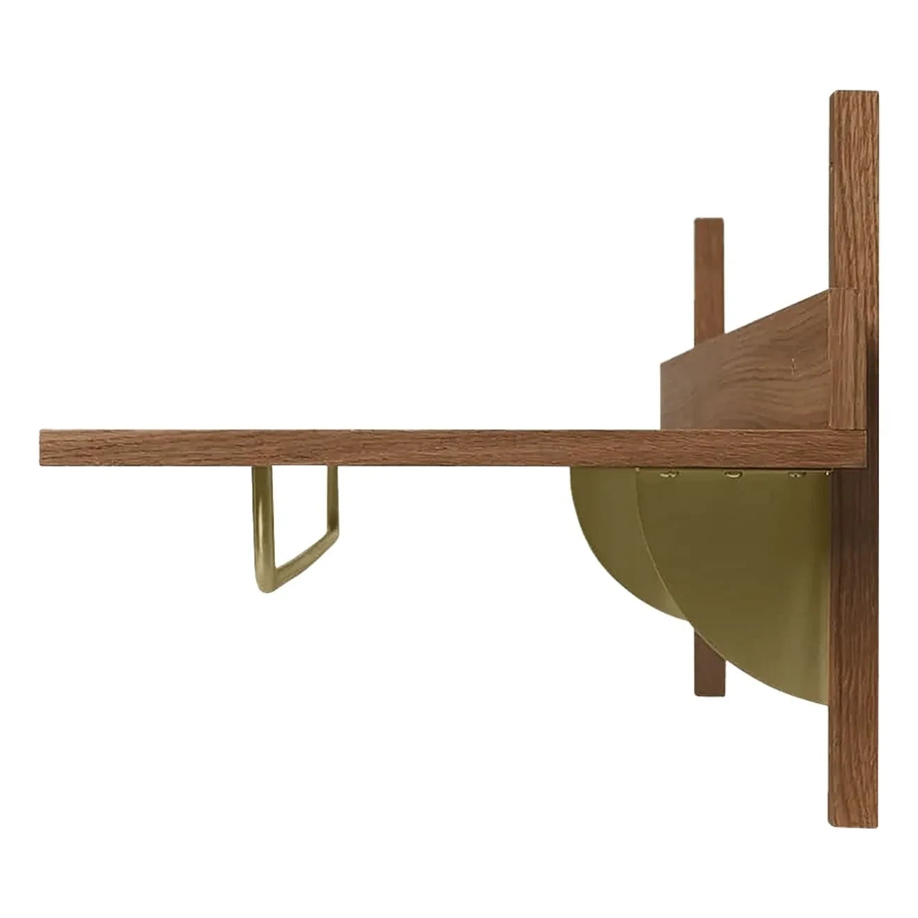 Ferm Living - Sector schmales Regal | Räuchereiche
