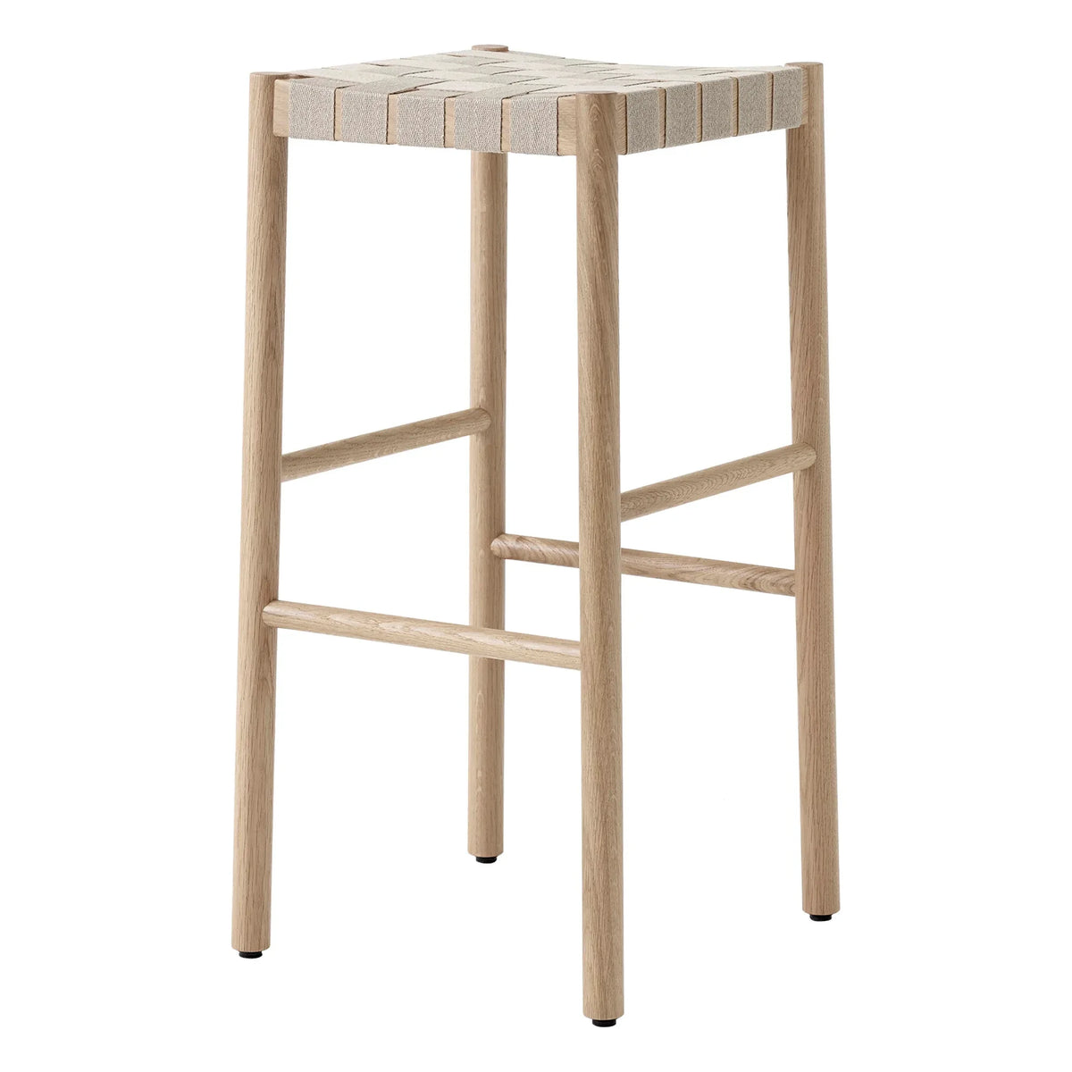 & Tradition - Taburete Betty Bar con base de madera - Thau & Kallio