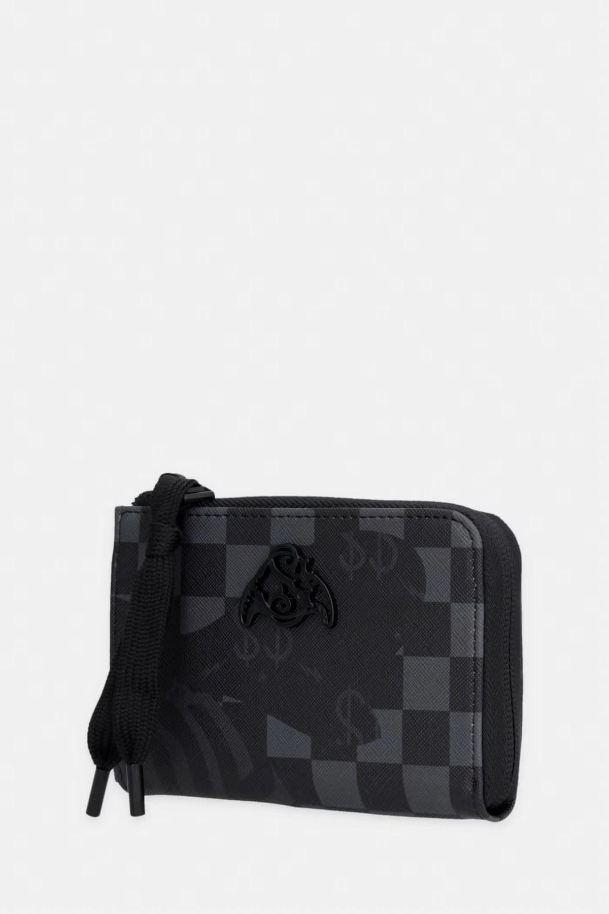 Sprayground - Siyah Suni Deri Cüzdan 910W9054NSZ