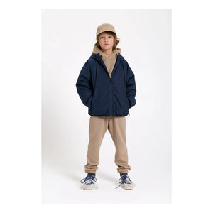 Smallable Kid - Rush Organic Cotton Jogger | Taupe Brown
