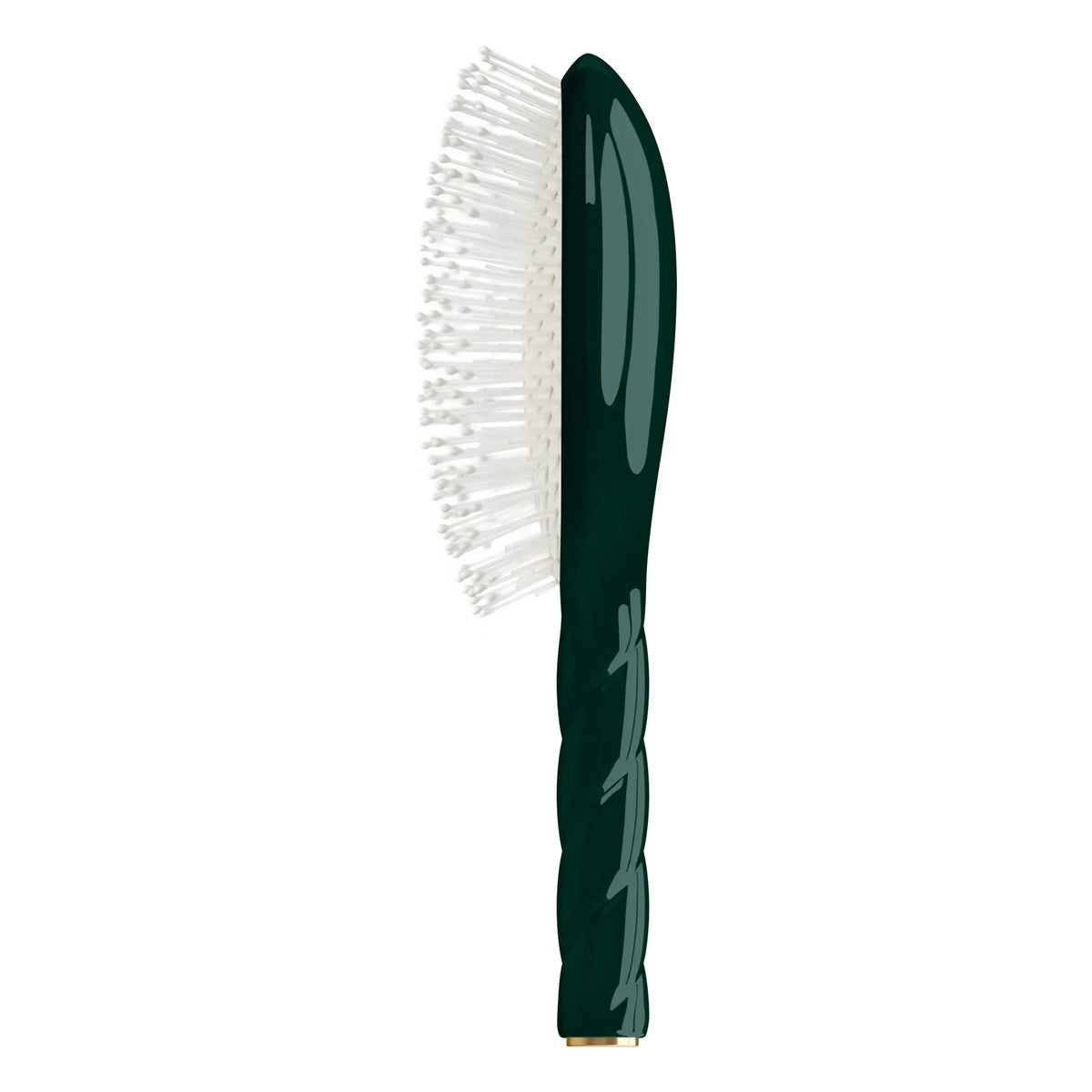 La Bonne Brosse - Twist Hairbrush No.04 - Detangling and Massaging | Emerald Green