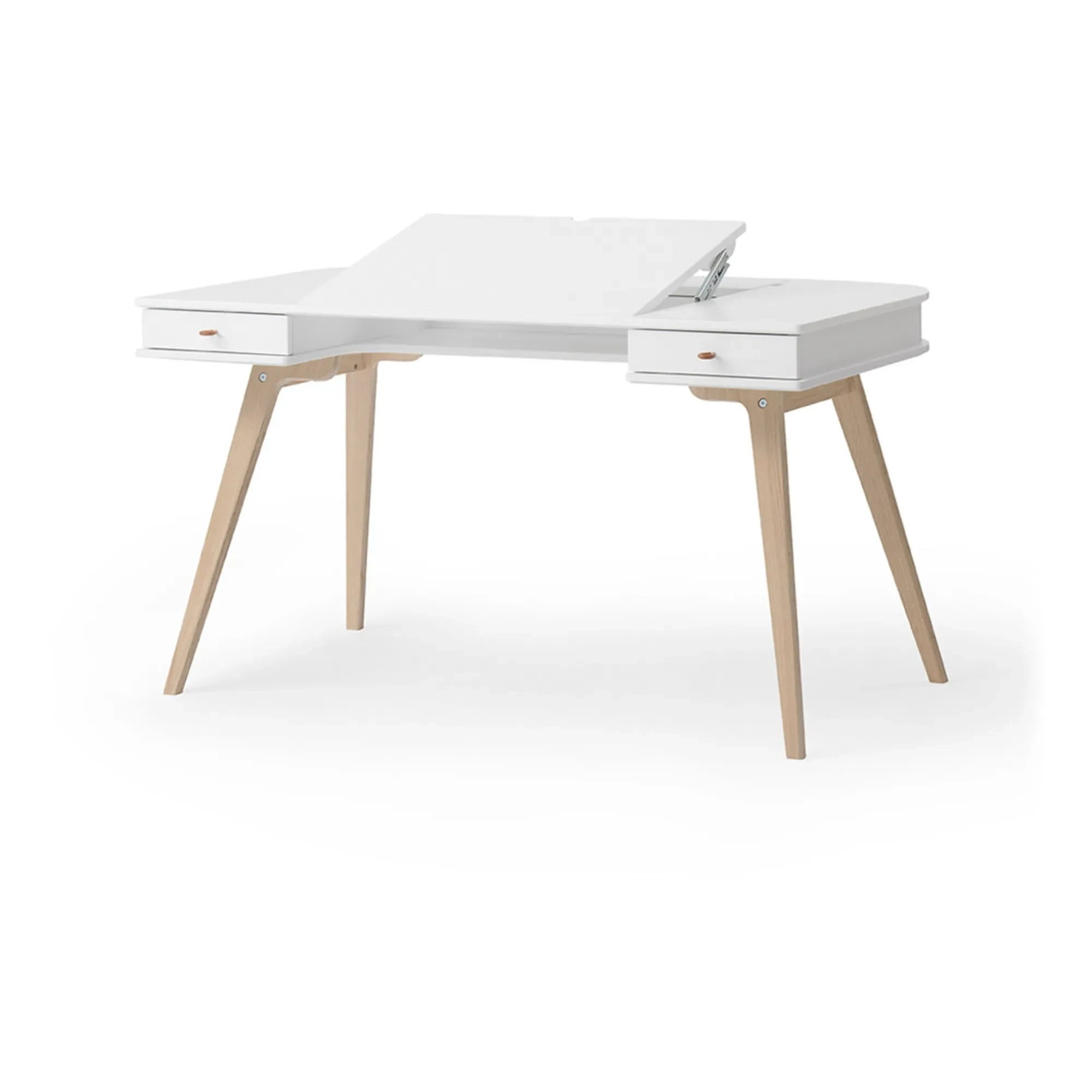Oliver Furniture - Ahşap Masa, 66 cm | Beyaz