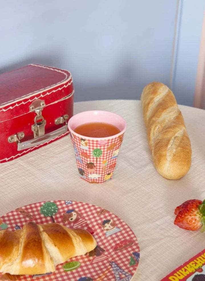 Rice - Paris Melamin Becher | Rot